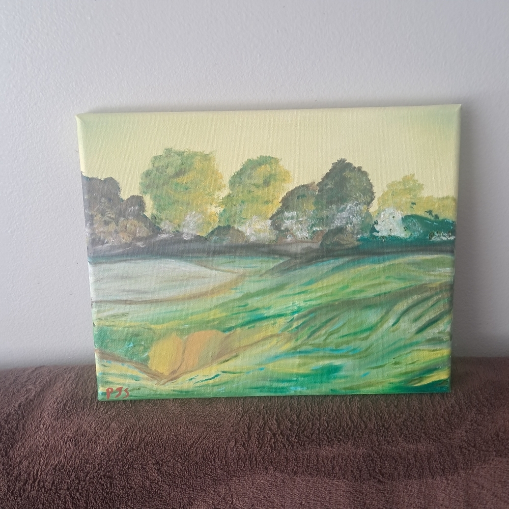Landscape Hand Painted Canvas Oil Paint Adstract Impressionism